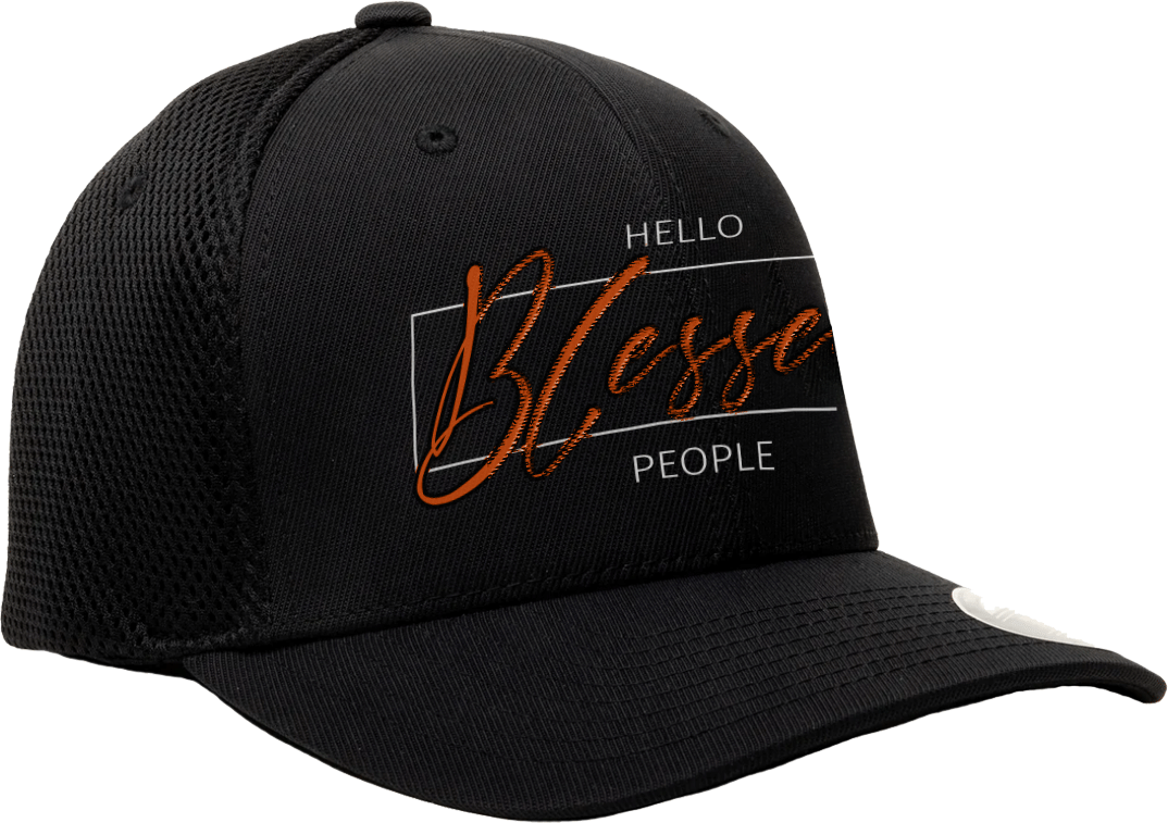 BDawk "Hello Blessed People"™ Hat (Orange) - COMING SOON!