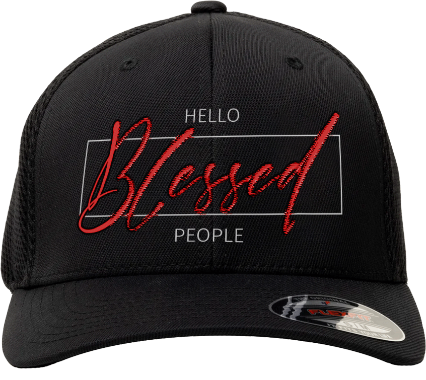BDawk "Hello Blessed People"™ Hat (Red) - COMING SOON!