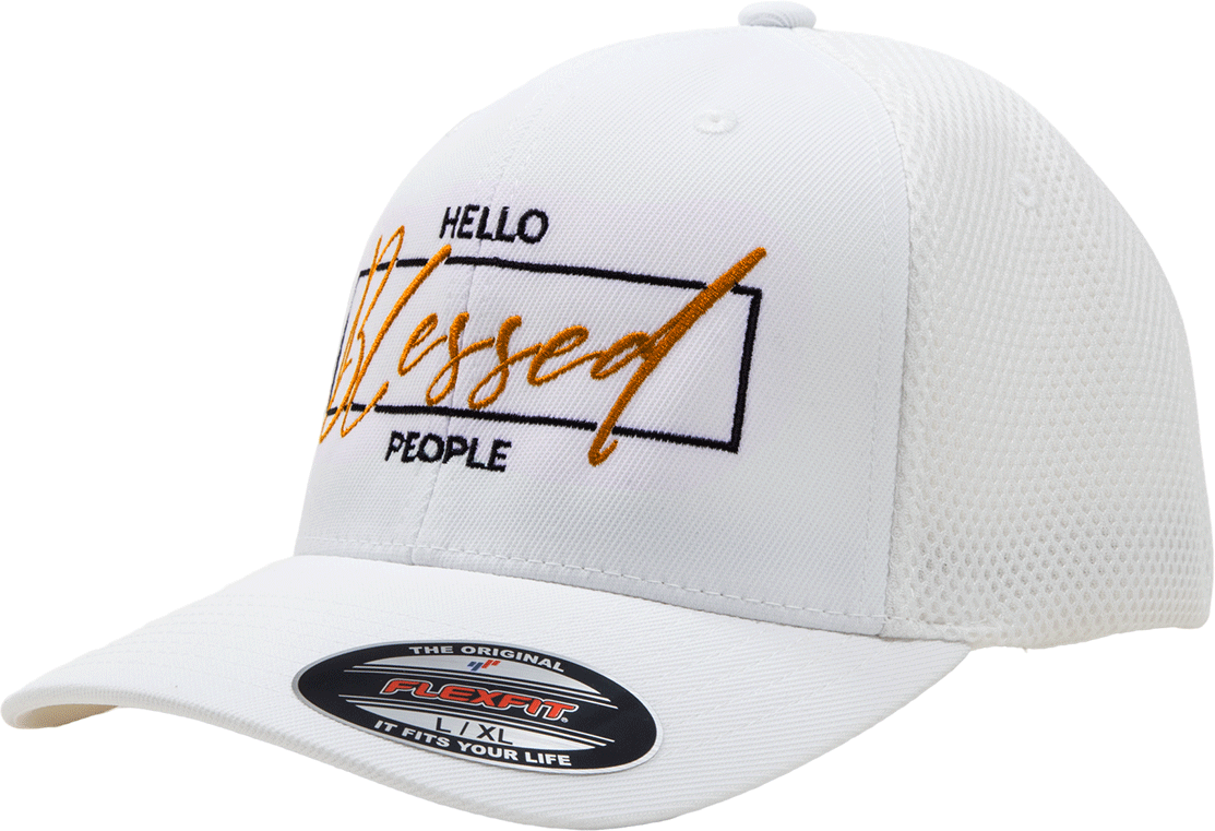 BDawk "Hello Blessed People"™ Hat (Orange) - COMING SOON!