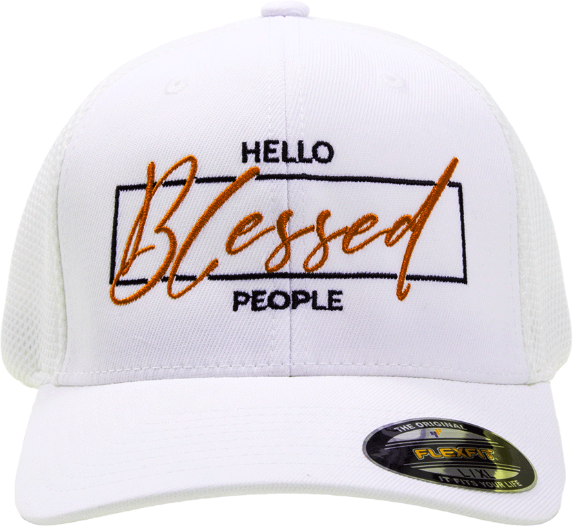 BDawk "Hello Blessed People"™ Hat (Orange) - COMING SOON!