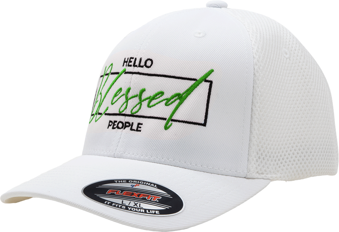 BDawk "Hello Blessed People"™ Hat (Green) - COMING SOON!