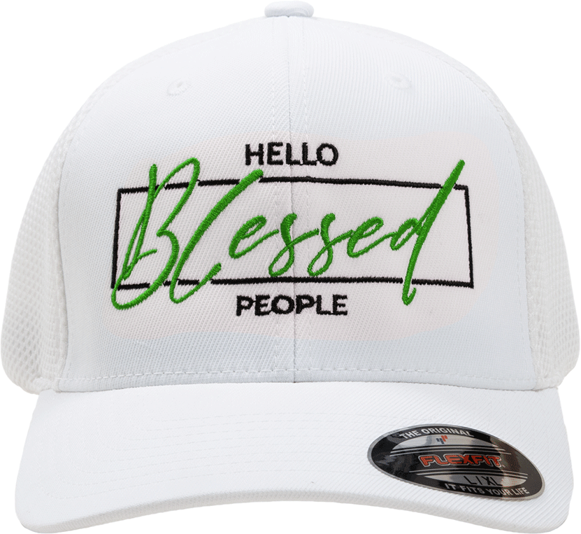 BDawk "Hello Blessed People"™ Hat (Green) - COMING SOON!