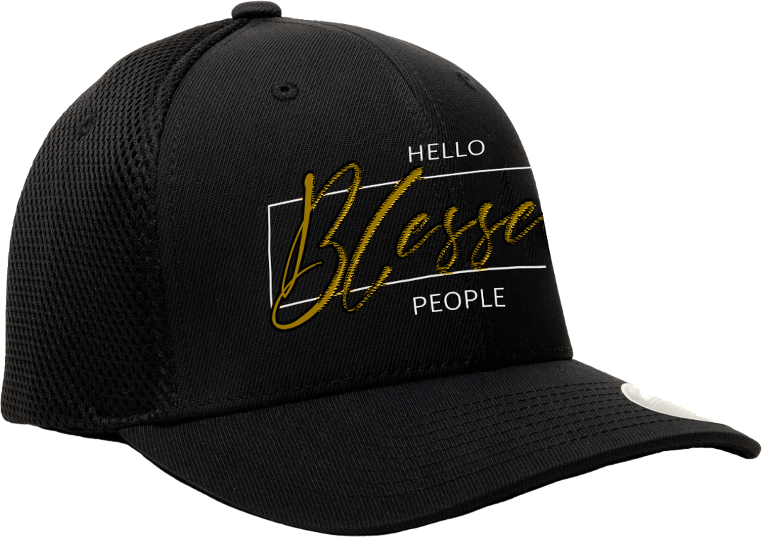 BDawk "Hello Blessed People"™ Hat (Gold) - COMING SOON!