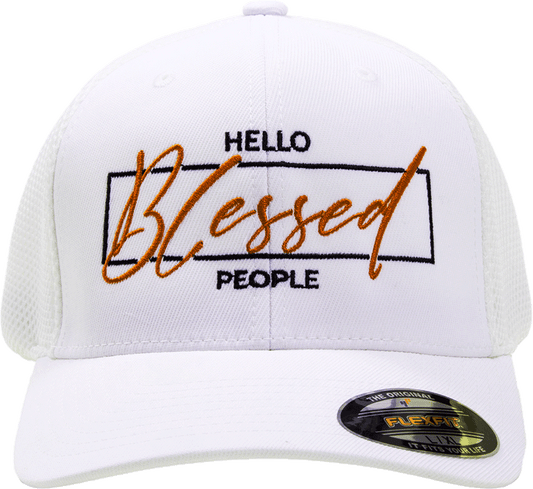 BDawk "Hello Blessed People"™ Hat (Orange) - COMING SOON!
