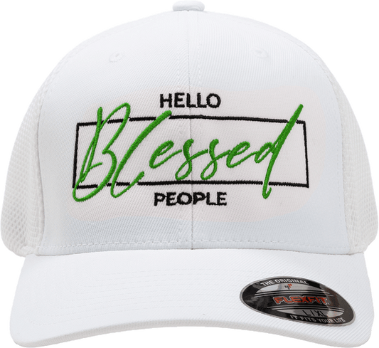 BDawk "Hello Blessed People"™ Hat (Green) - COMING SOON!