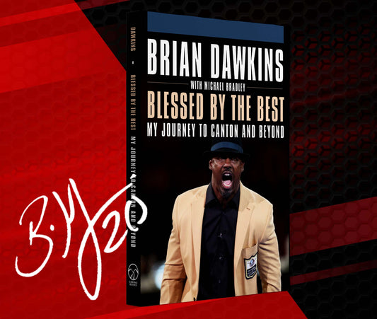 Blessed by the Best: My Journey to Canton and Beyond Hardcover - Autographed